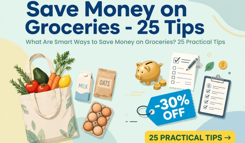 What are smart ways to save money on groceries 25 practical tips to save money on groceries